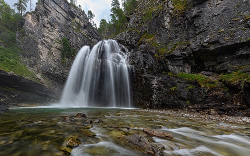 Todalsfjord Norwegen Ferienhaus B 08 Natur Umgebung Wasserfall.jpg