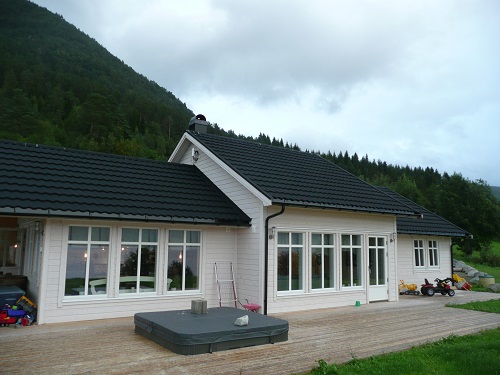 Todalsfjord Ferienhaus E Hausansicht