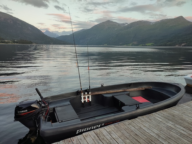 Todalsfjord Boot Steg Bootssteg 5